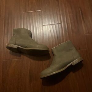 Target Olive Green Ankle Boots Booties